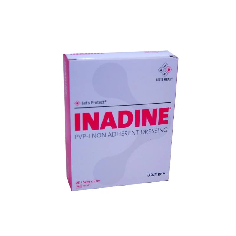 INADINE DRESSING 5CMX5CM P01481 (25) 1 INADINE DRESSING 5CMX5CM P01481 (25)