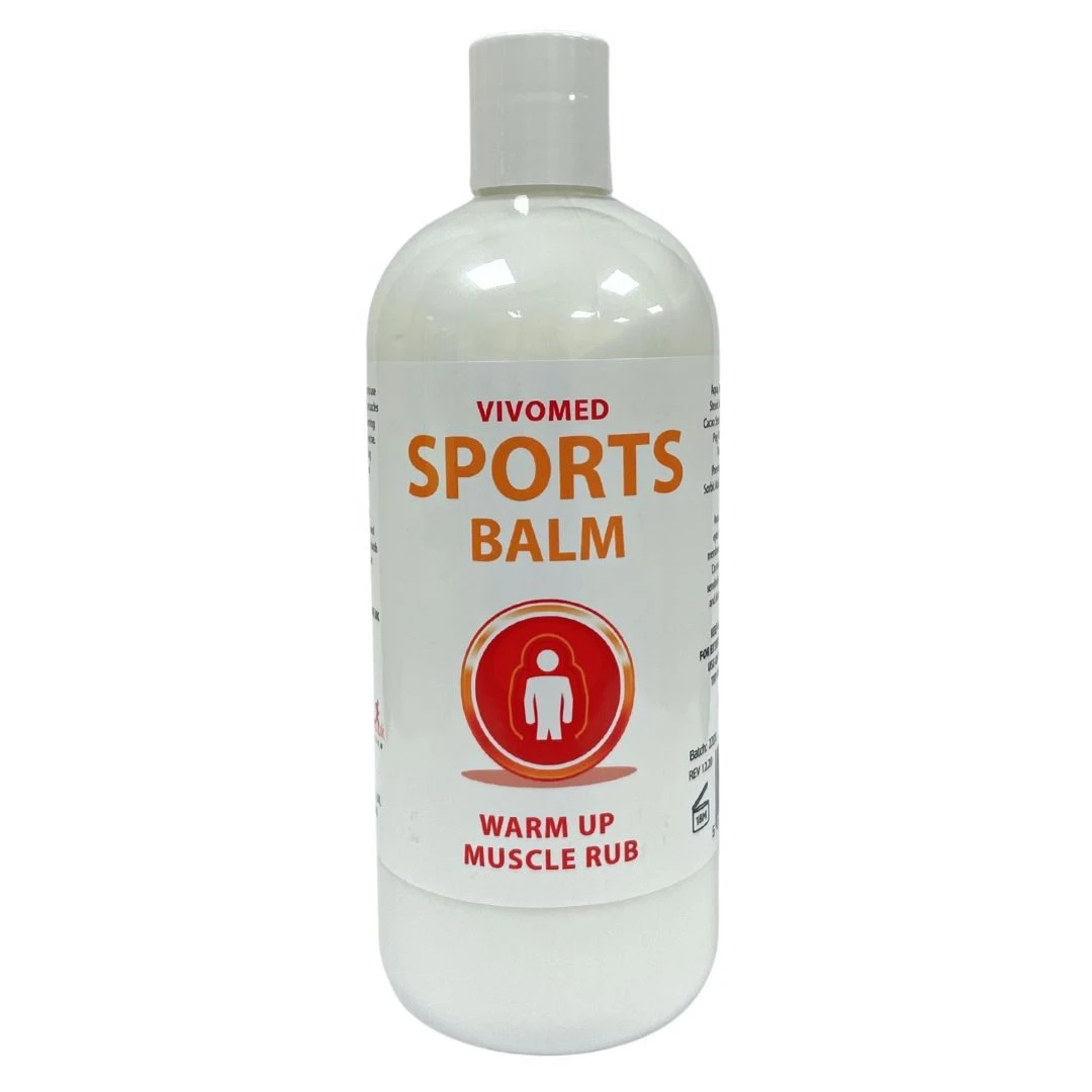Vivomed Sports Balm - Warming Sports Massage Lotion 500ml 1 Vivomed Sports Balm - Warming Sports Massage Lotion 500ml