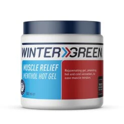 Wintergreen Muscle Relief Menthol Hot Gel -Sports Therapy Store 651 WG UK Amazon Menthol Hot 500ml Listing Images