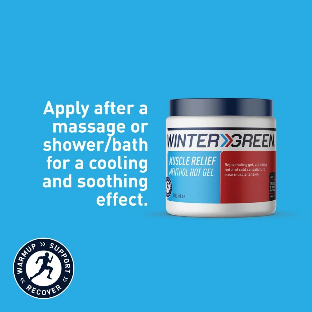 Wintergreen Muscle Relief Menthol Hot Gel - Image 3