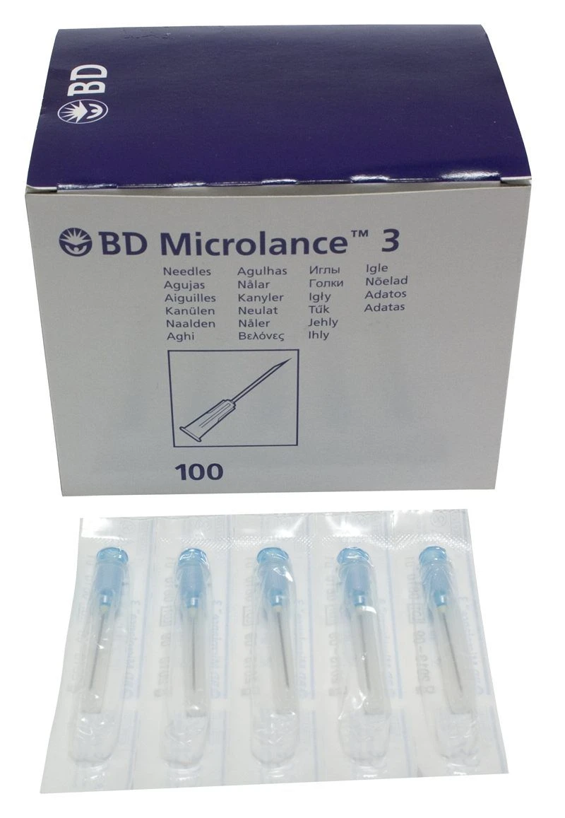 Becton Dickinson BD Microlance 3 Needles 1 Becton Dickinson BD Microlance 3 Needles