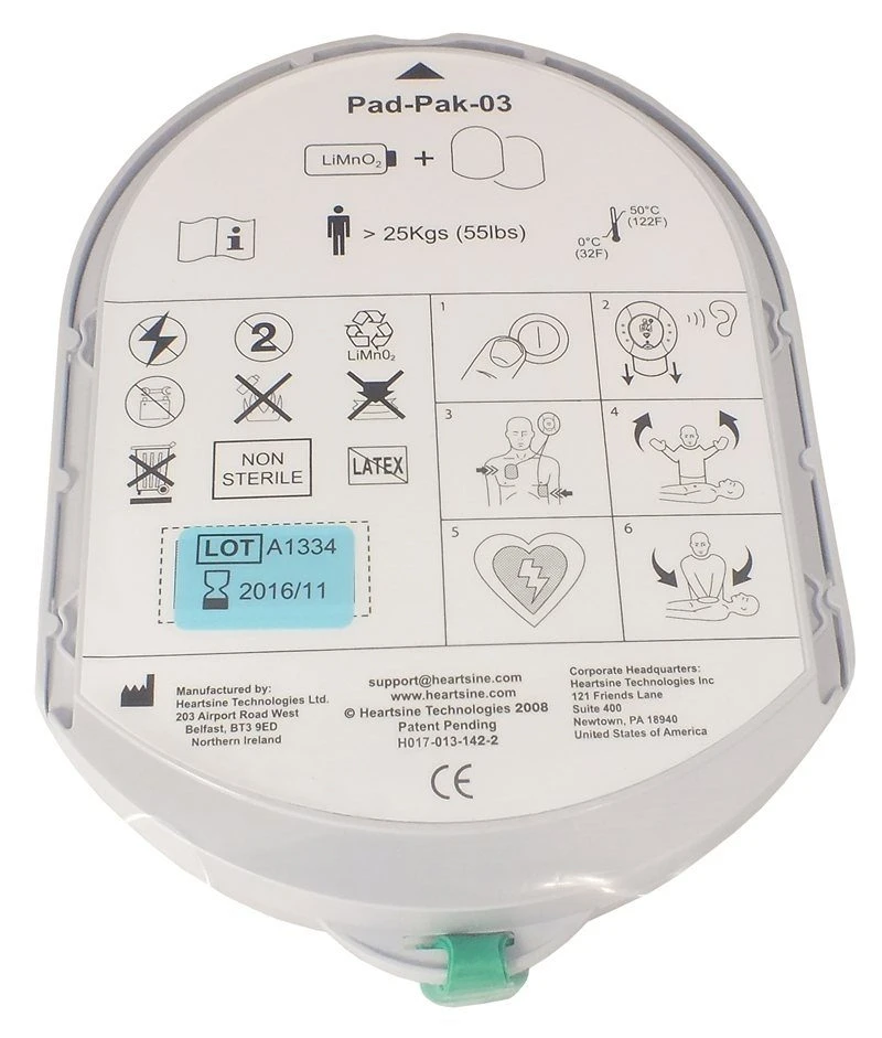 HeartSine Samaritan Pad-Pak 1 HeartSine Samaritan Pad-Pak