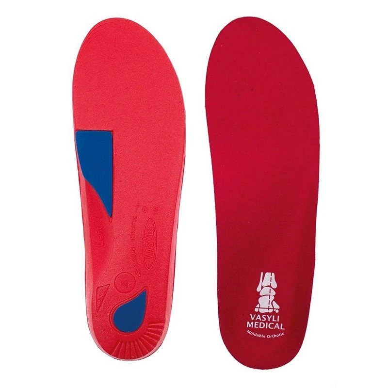 Vasyli Red Full Length Custom Orthotics - VOL Orthotics 1 Vasyli Red Full Length Custom Orthotics - VOL Orthotics