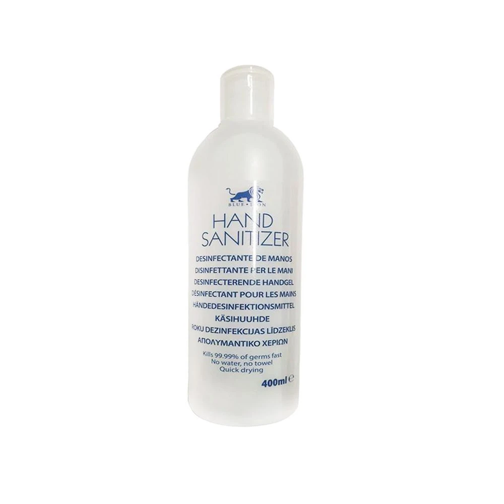Blue Lion Hand Sanitiser 400ml - 70% Alcohol 1 Blue Lion Hand Sanitiser 400ml - 70% Alcohol