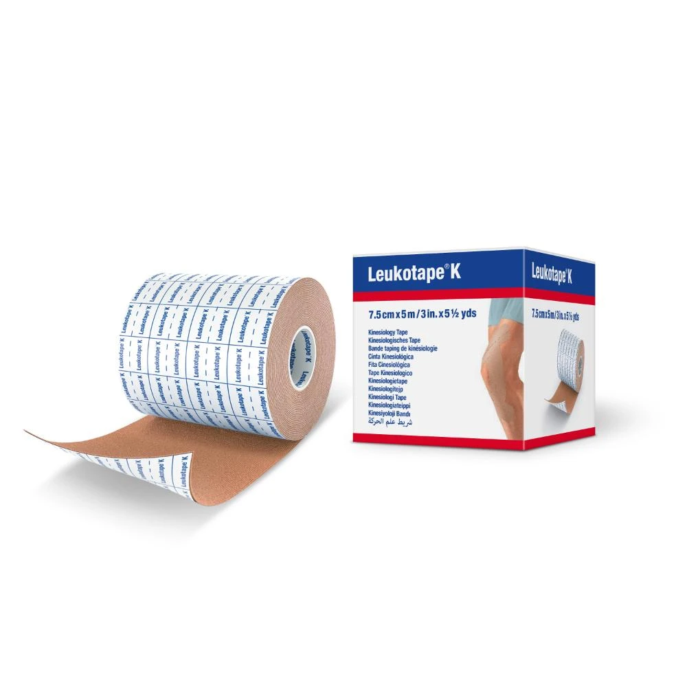 Leukotape K Kinesiology Tape 7.5cm X 5m 1 Leukotape K Kinesiology Tape 7.5cm X 5m