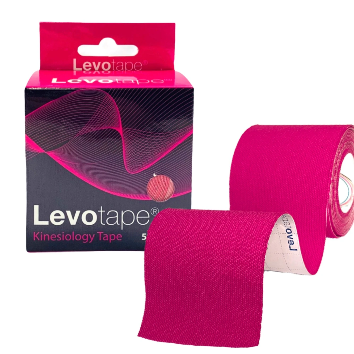 Levotape Kinesiology Tape (8 Colours) 5m X 5cm 2 Levotape Kinesiology Tape (8 Colours) 5m X 5cm - Image 2