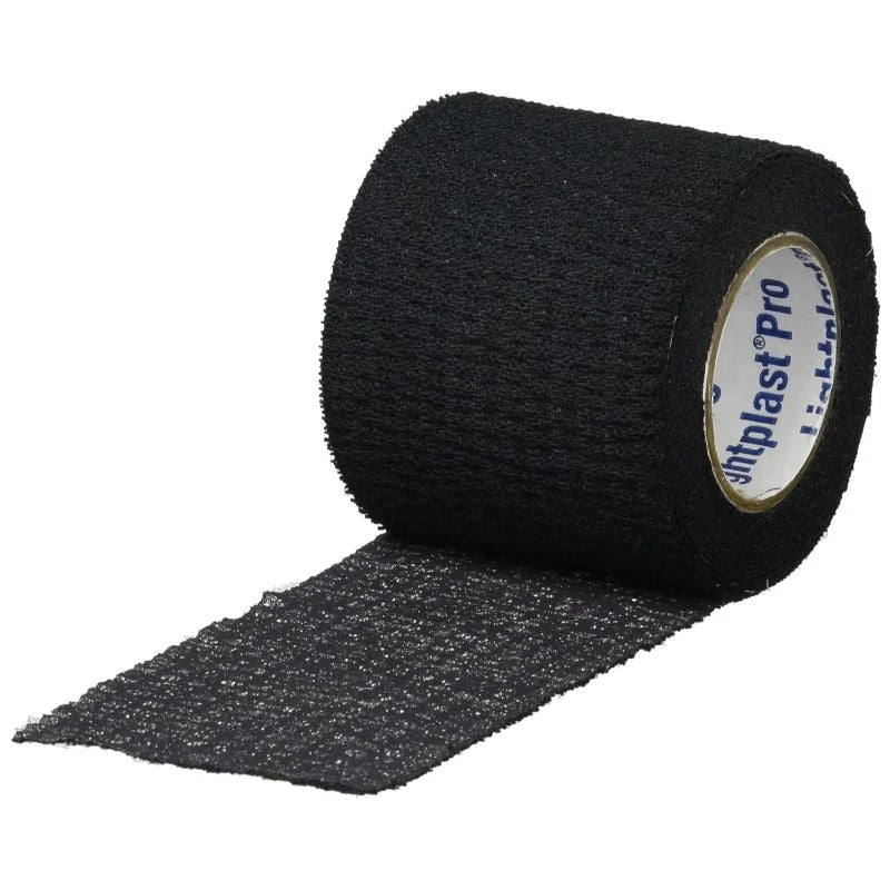 Lightplast Pro Tearable Elastic Adhesive Bandage - White Or Black 4 Lightplast Pro Tearable Elastic Adhesive Bandage - White Or Black - Image 4