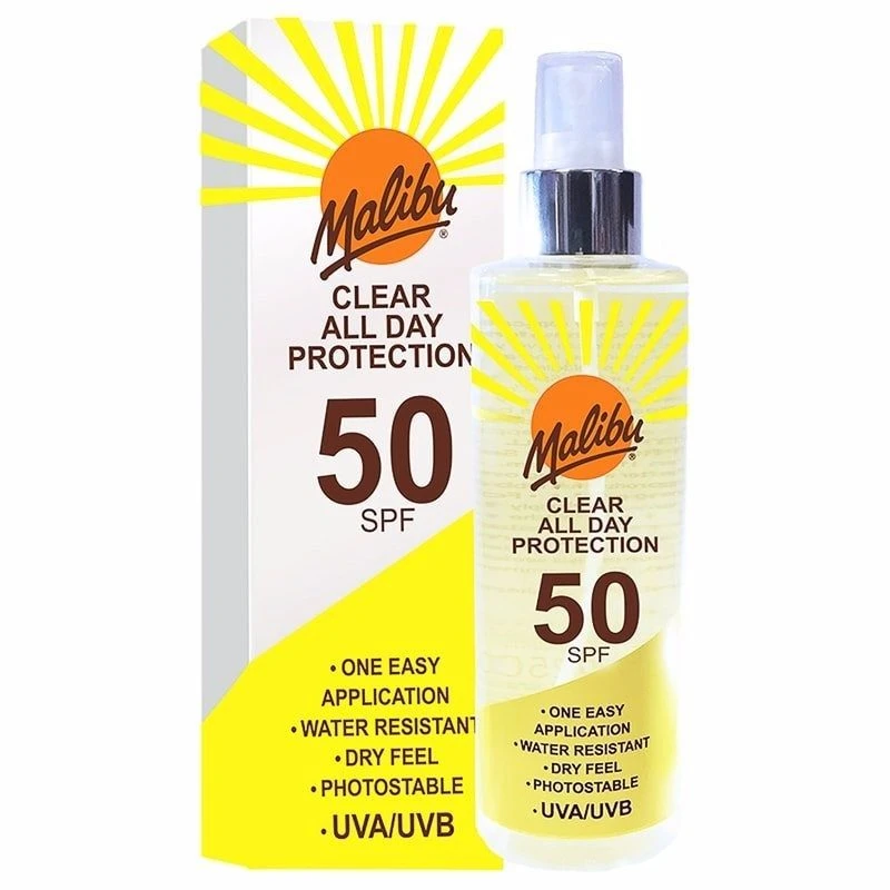 Malibu All Day Clear Protection SPF 50 1 Malibu All Day Clear Protection SPF 50