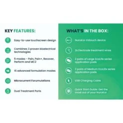 NuroKor Mitouch Complete Body Therapy System KorOS5 15 NuroKor Mitouch Complete Body Therapy System KorOS5 -Sports Therapy Store NUR001R.11