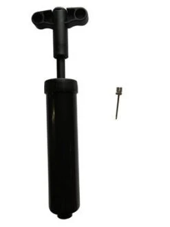 8" Hand Pump With Needle For Inflating Footballs, Basketballs Etc