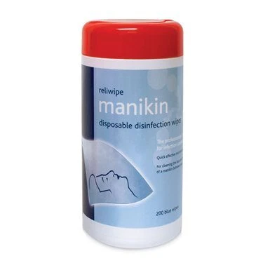 Reliance Medical Reliwipe Manikin Wipes 1 Reliance Medical Reliwipe Manikin Wipes
