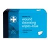 Reliance REL714 Reliwipe Wound Cleansing Wipe, Blue (Pack Of 100)