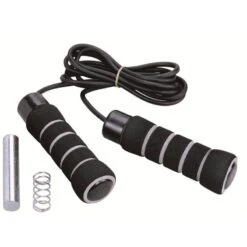 Therapy In Motion Weighted Leather Jump Exercise Skipping Rope