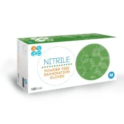 ASAP Blue Nitrile Gloves - Box Of 100 -Sports Therapy Store Regular Nitrile 3D Box 3