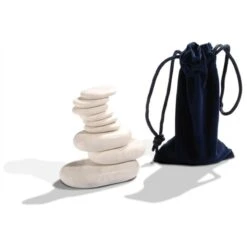 Therapy In Motion Marble Cold Stone Massage Set - 9 Pieces