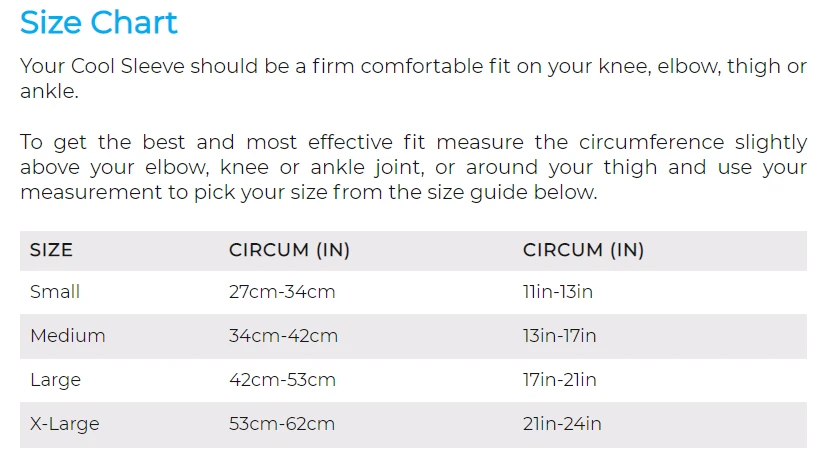 CoolSleeve - Hot And Cold Therapy Compression Sleeves 13 CoolSleeve - Hot And Cold Therapy Compression Sleeves - Image 13