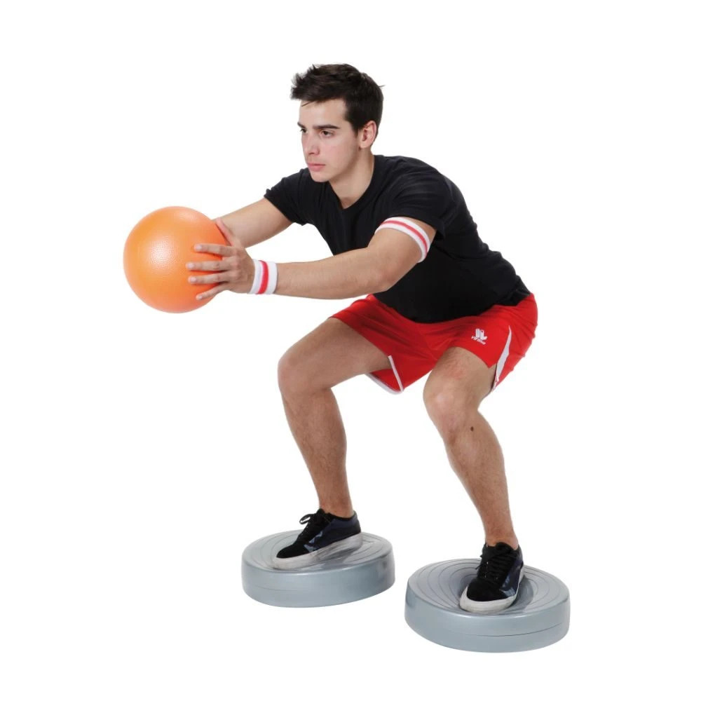 Gymnic Stability Wheel Balance Cushion - Grey 40 Cm X 9 Cm 2 Gymnic Stability Wheel Balance Cushion - Grey 40 Cm X 9 Cm - Image 2