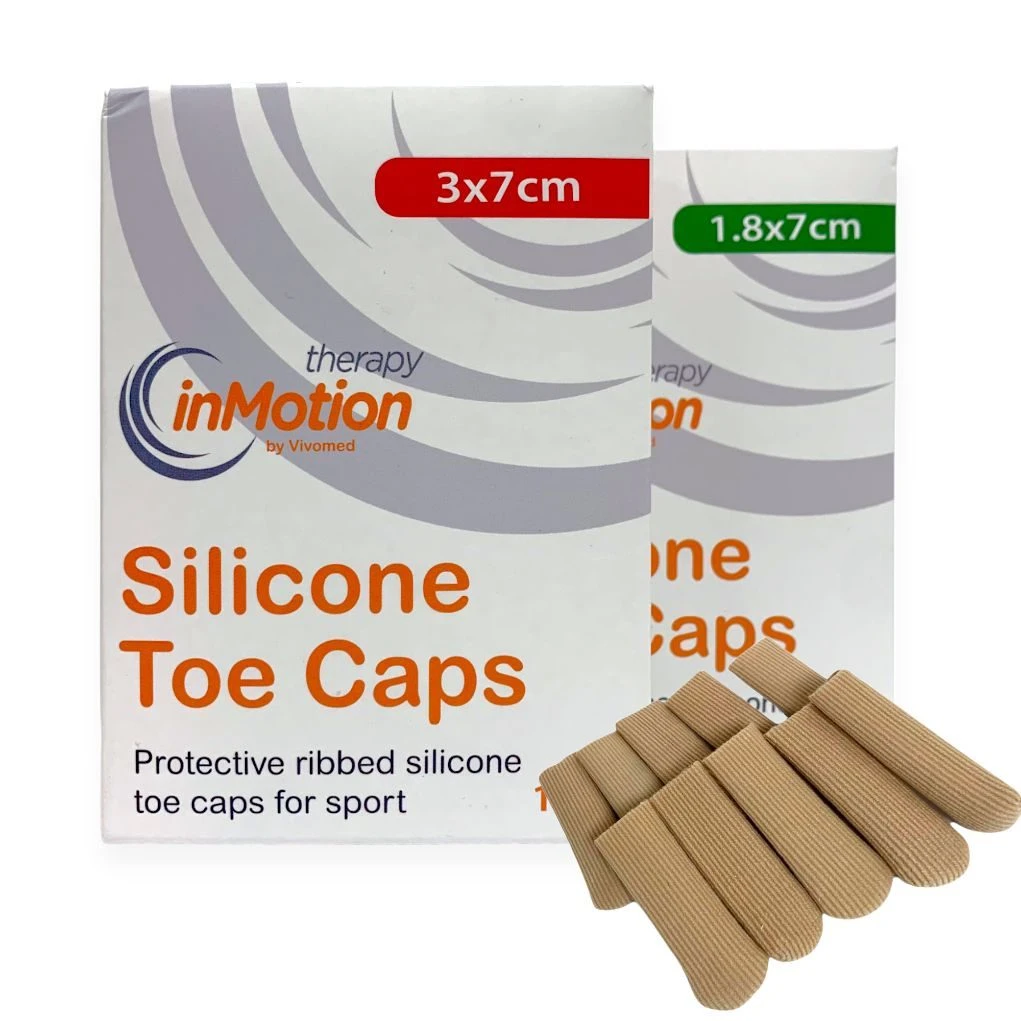 Therapy In Motion Silicone Toe Caps / Finger Caps - 10 Pack 1 Therapy In Motion Silicone Toe Caps / Finger Caps - 10 Pack
