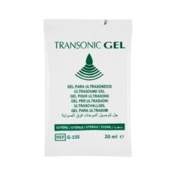 Transonic ECG Gel & Ultrasound Gel - Colourless - Sterile Sachet 20ml Sterile Pack Of 48