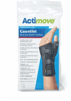 BSN Medical Actimove Gauntlet - Professional Line - Wrist And Thumb Stabiliser -Sports Therapy Store actimove gauntlet wrist thumb stabiliser Vivomed 3